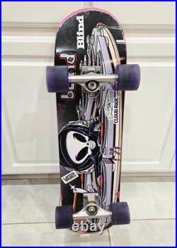 Blind Skateboard Cruiser Complete Independent Trucks, Santa Cruz Graphic Grip