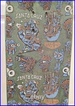 Blind Skateboard Cruiser Complete Independent Trucks, Santa Cruz Graphic Grip