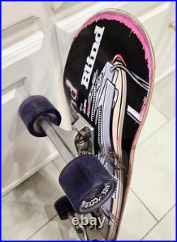 Blind Skateboard Cruiser Complete Independent Trucks, Santa Cruz Graphic Grip