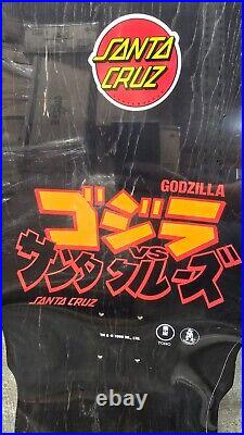 Brand New! Santa Cruz Godzilla Destroyer Skateboard Deck 11 x 32