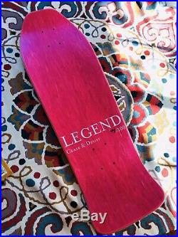 Cease And Desist Santa Cruz Jeff Grosso Alice In Wonderland Skateboard Deck