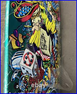 Christian Hosoi Collage Candy Skateboard skate vintage Reissue Santa Cruz