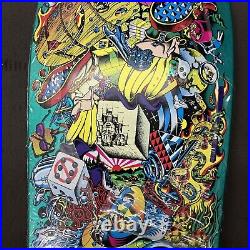 Christian Hosoi Collage Candy Skateboard skate vintage Reissue Santa Cruz