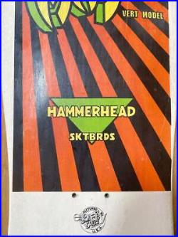 Christian Hosoi Original Vintage 80s Rare Skateboard Deck Hammerhead Santa Cruz