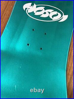 Christian Hosoi Santa Cruz Collage Candy Mint Teal Skateboard Deck New