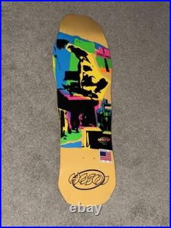 Christian Hosoi Yellow Pop Art Skateboard Powell Peralta Santa Cruz Vision Alva