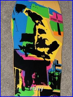 Christian Hosoi Yellow Pop Art Skateboard Powell Peralta Santa Cruz Vision Alva