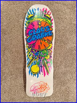 Claus Grabke Exploding Clock White NIS Santa Cruz