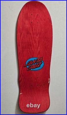 Clause Grabke Santa Cruz Skateboard Deck Jim Phillips Reissue Clocks Melt Skate