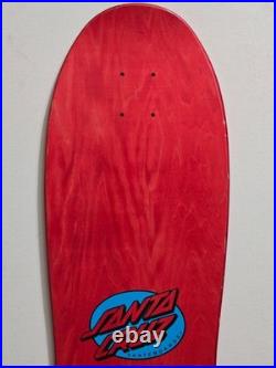 Clause Grabke Santa Cruz Skateboard Deck Jim Phillips Reissue Clocks Melt Skate