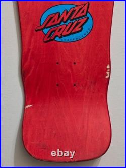 Clause Grabke Santa Cruz Skateboard Deck Jim Phillips Reissue Clocks Melt Skate