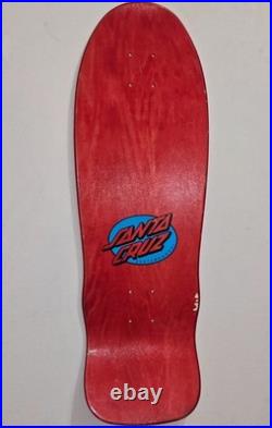 Clause Grabke Santa Cruz Skateboard Deck Jim Phillips Reissue Clocks Melt Skate