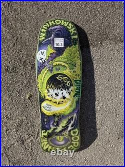 Creature/Santa Cruz Erick Winkowski DOPE PLANET Skateboard NEW Size 10.3
