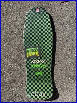 Creature/Santa Cruz Erick Winkowski DOPE PLANET Skateboard NEW Size 10.3