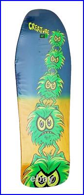 Creature Santa Cruz Skateboard Deck CREEPS Fiend Club Dr. Seuss 10 x 31.3 2018