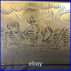 DINING WITH THE DEAD EMMANUEL GUZMAN Santa Cruz Skateboard Deck New