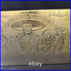 DINING WITH THE DEAD EMMANUEL GUZMAN Santa Cruz Skateboard Deck New