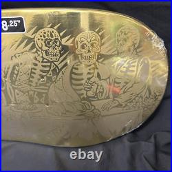 DINING WITH THE DEAD EMMANUEL GUZMAN Santa Cruz Skateboard Deck New