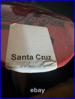 Deadpool 2 Santa Cruz Skate Deck