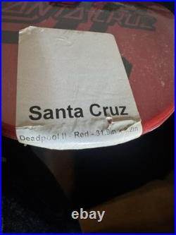 Deadpool 2 Santa Cruz Skate Deck