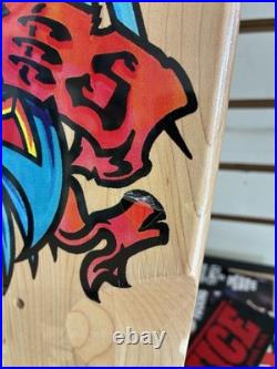 Designarium Bulldog Art Wes Humpston 70's Cross Power Ply Santa Cruz Skateboards