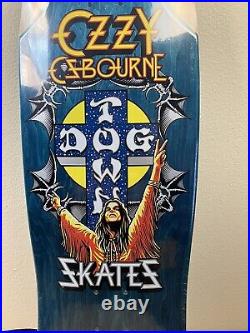 Dogtown skateboard deck ozzy combo with Santa cruz slime balls
