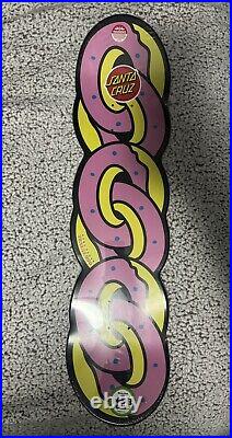 Donut Link Odd Future x Santa Cruz Collectible Skateboard Brand New Sealed