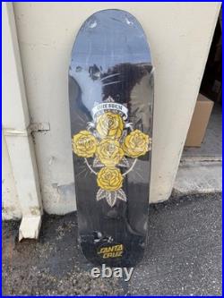 Dressen Rose Cross Preissue 9.31in x 31.94in santa cruz skate board rare