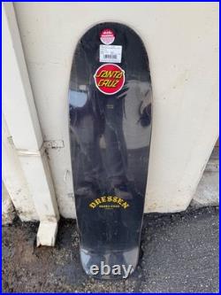 Dressen Rose Cross Preissue 9.31in x 31.94in santa cruz skate board rare