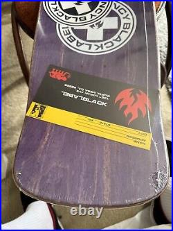 Duane Peters 1977 Zorlac Deck Punk Stix SANTA CRUZ NOS SKATEBOARD Black Label