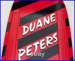 Duane Peters Old School Reissue Santa Cruz Red Skateboard Deck #797