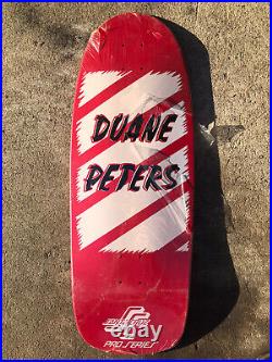 Duane Peters / Pro Model / Santa Cruz / Skateboard / Red