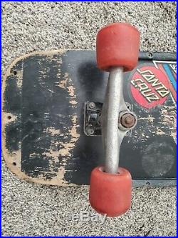 Duane Peters Santa Cruz vintage Skateboard