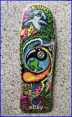 ERIC WINKOWSKI Dope Planet SANTA CRUZ Skateboard Matte Finish 1st Edition Sealed