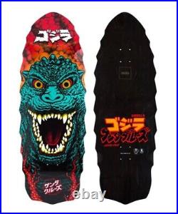 EXTREMELY RARE Santa Cruz Godzilla Destroyer Skateboard Deck 11 x 32- IN HAND