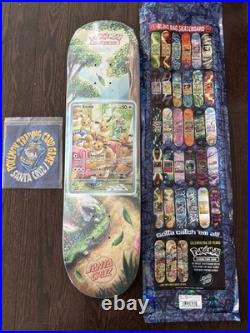 Eevee Santa Cruz Pokémon Skateboard Deck In Hand Brand New Ships Today