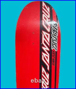 Eric Dressen Santa Crux Skateboard Deck, Red Ever Slick Bottom New in Shrink