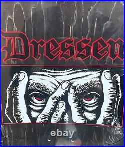 Eric Dressen Santa Crux Skateboard Deck, Red Ever Slick Bottom New in Shrink