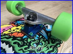 Erick Winkowski Dope Planet Skateboard Complete Gripped, Santa Cruz. Rare, Custom