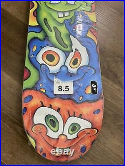 Extremely RARE Santa Cruz SpongeBob Melt Everslick 8.5 Skateboard Deck In Shrink