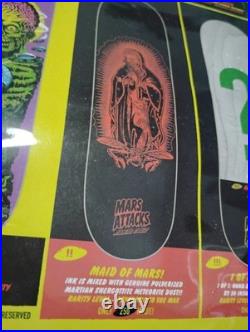 Extremely Rare Maid Of Mars Santa Cruz Mars Attacks Deck (only 250 Made)
