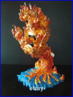 FLAME HAND Custom Kidrobot Santa Cruz Skateboards Screaming Hand Figure