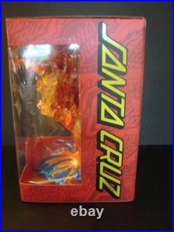 FLAME HAND Custom Kidrobot Santa Cruz Skateboards Screaming Hand Figure