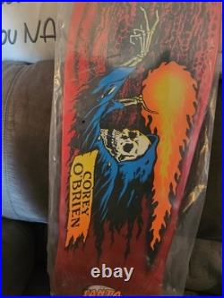 For Sale Santa Cruz Corey O'Brien Reaper Reissue Skateboard DeckCondition New