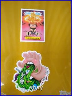 GARBAGE PAIL KIDS SANTA CRUZ SKATEBOARD Filthy Rich Foil Variant Adam Bomb RARE