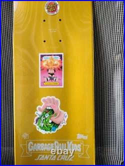 GARBAGE PAIL KIDS SANTA CRUZ SKATEBOARD Filthy Rich Foil Variant Adam Bomb RARE