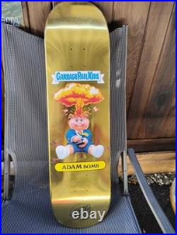 GARBAGE PAIL KIDS SANTA CRUZ SKATEBOARD Filthy Rich Foil Variant Adam Bomb RARE