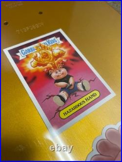 GARBAGE PAIL KIDS X SANTA CRUZ Skateboard Deck ADAM BOMB Gold Filthy Rich Foil