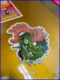 GARBAGE PAIL KIDS X SANTA CRUZ Skateboard Deck ADAM BOMB Gold Filthy Rich Foil