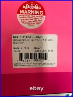 GARBAGE PAIL KIDS X SANTA CRUZ Skateboard Deck ADAM BOMB Gold Filthy Rich Foil